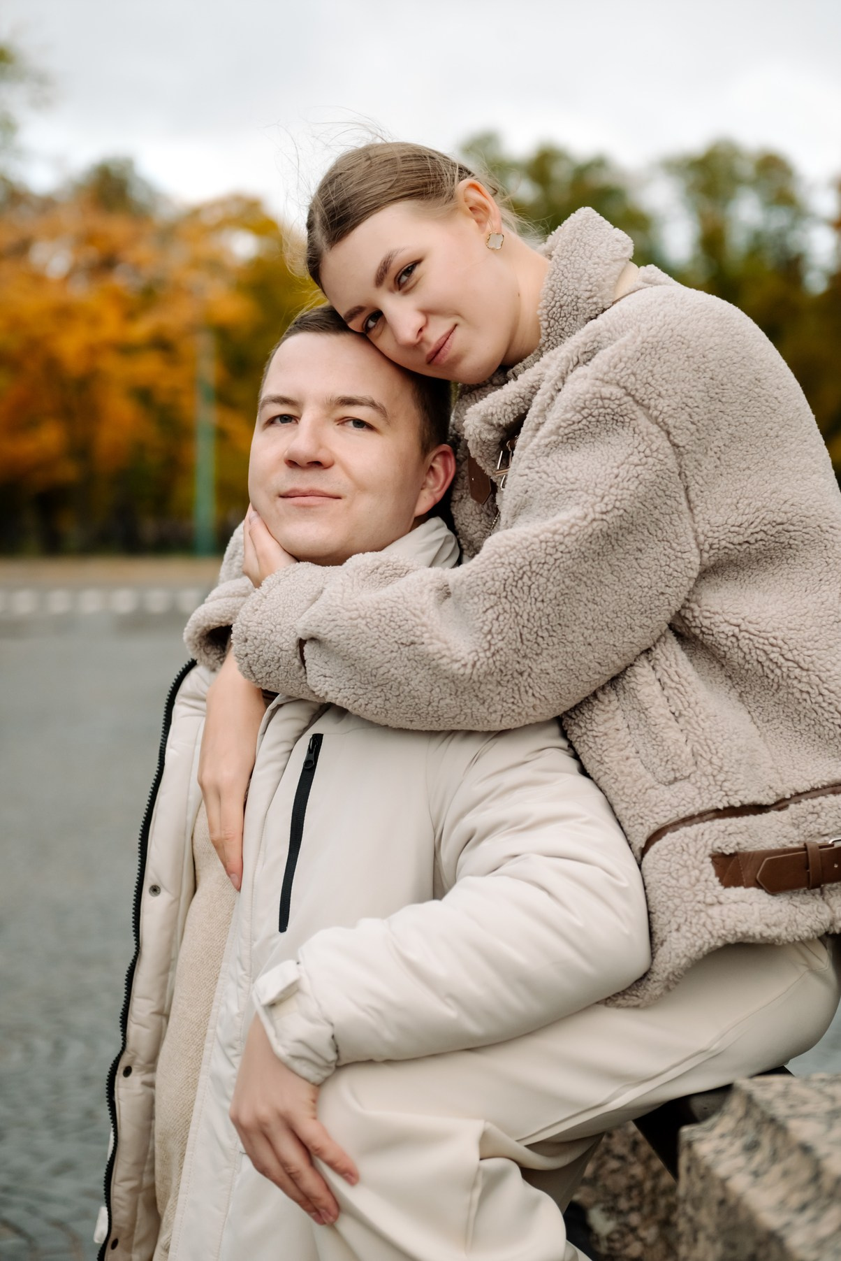 Осенняя фотосессия с парнем в Питере в центре города. Свадебный и сеейный фотограф в Санкт-Петербурге Елена Худякова