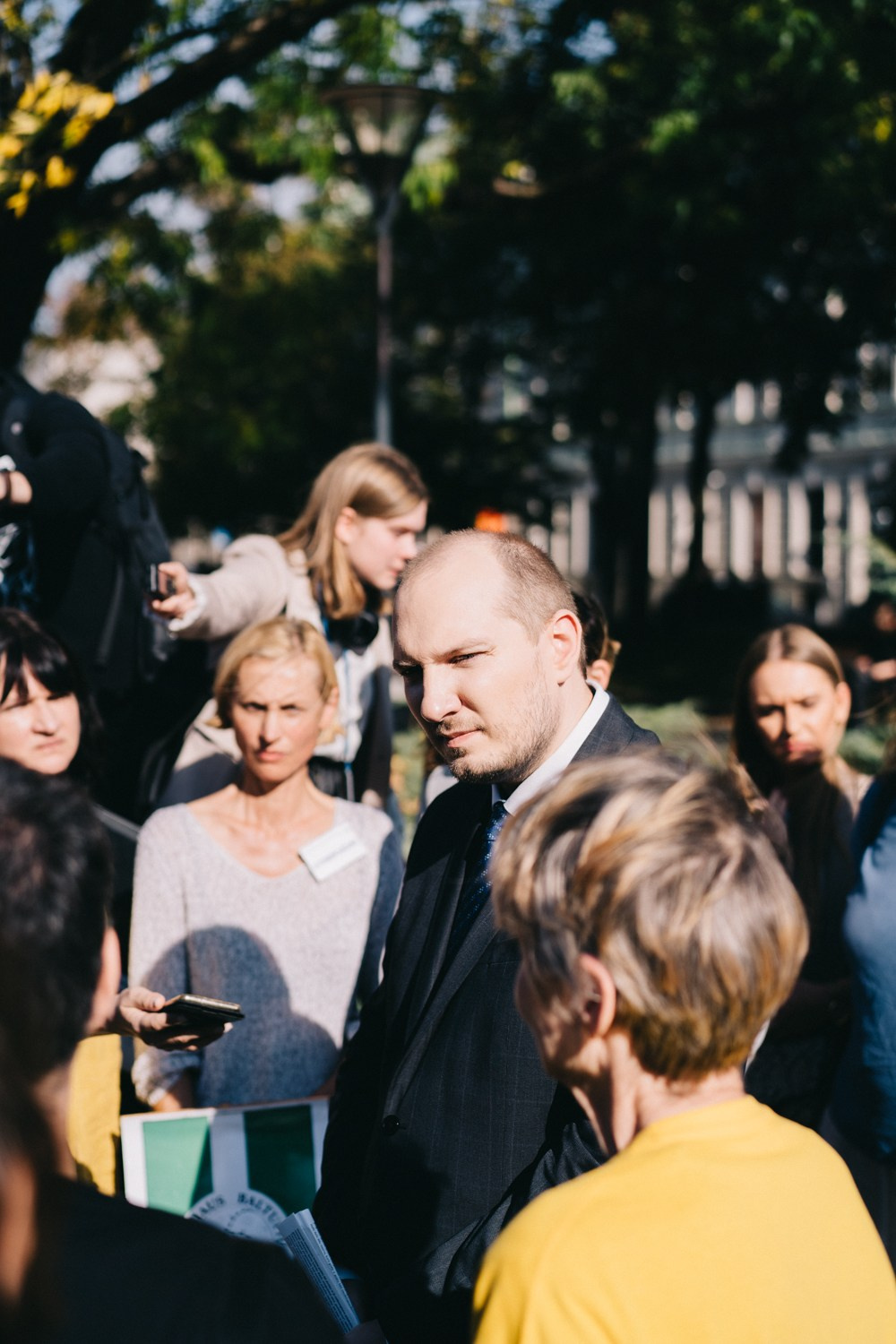 Mokytojų Streikas. Photographer in Vilnius