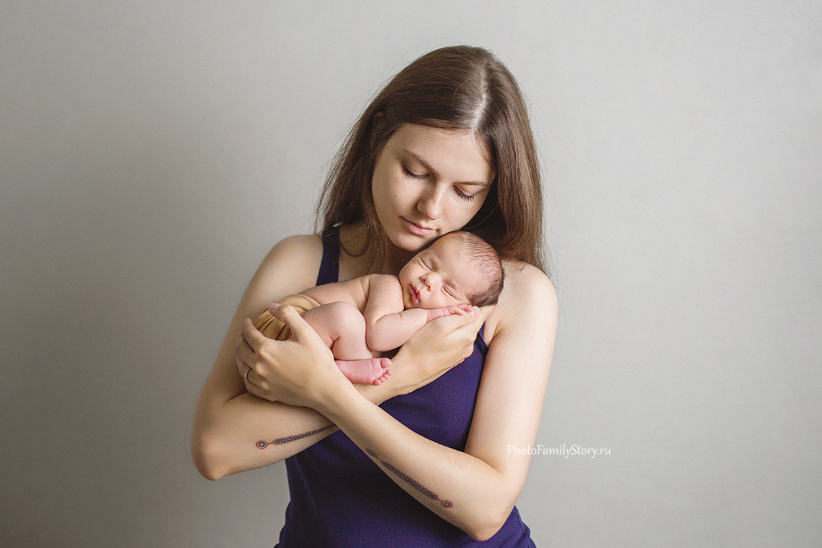 Фотосъемка детей и родителей в фотостудии