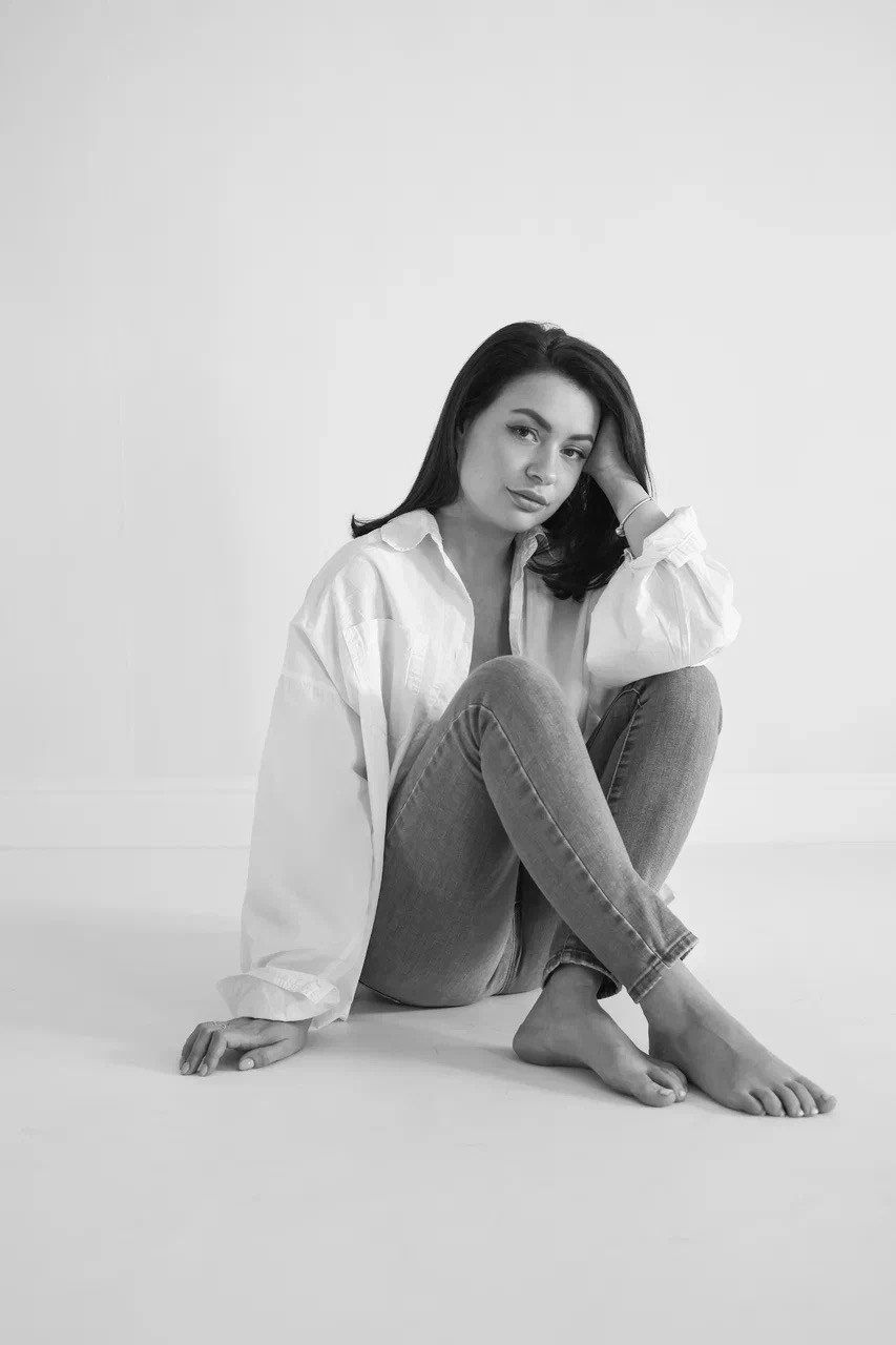 Фотосессия Ольги в светлом стиле. Фотограф ANNA GEREIHAN