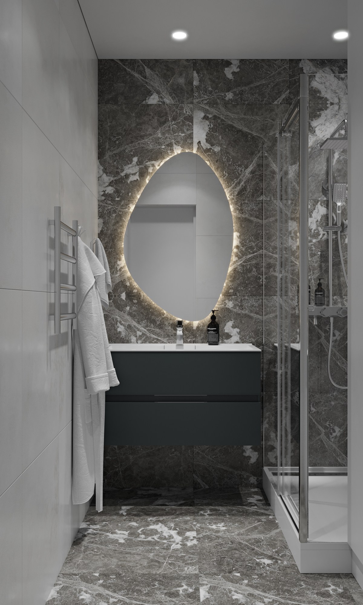 «Черно-белая история». Студия интерьерной визуализации «ЛИНИИ»