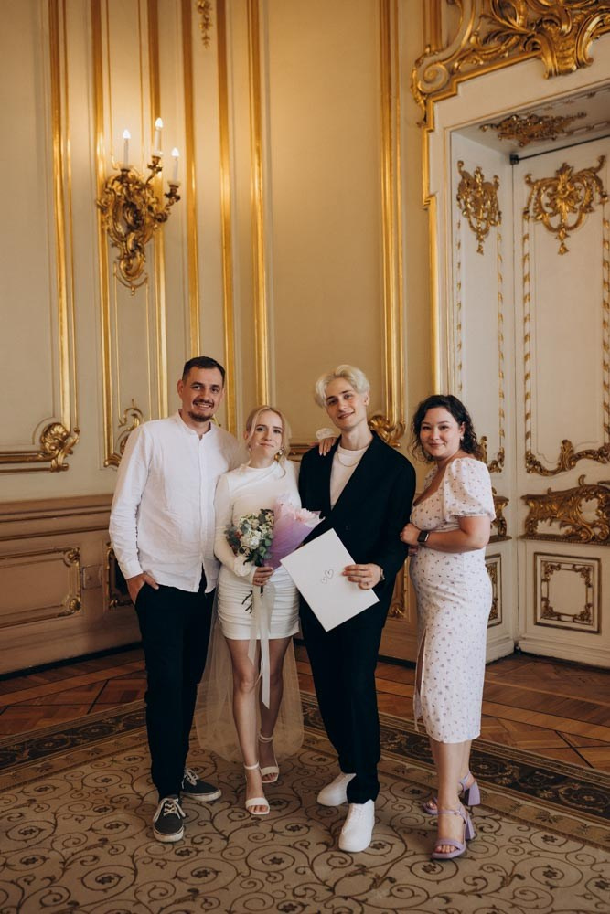 Саша и Вика | Дворец бракосочетания 1. Свадебный и love story фотограф в Санкт-Петербурге