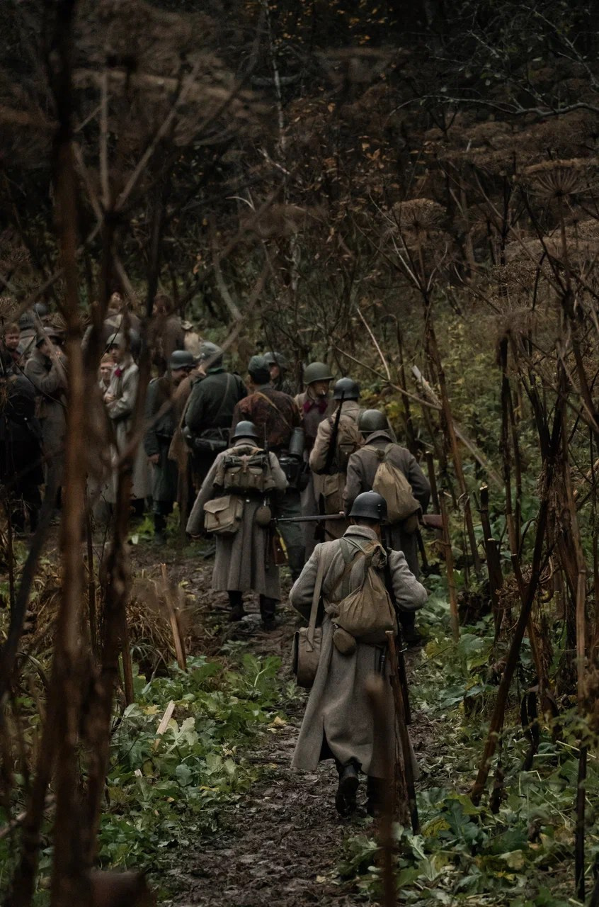 «Москва за нами» — реконструкция битвы в Подмосковье, п. Бородино. Свадебный фотограф Виктория Баталина