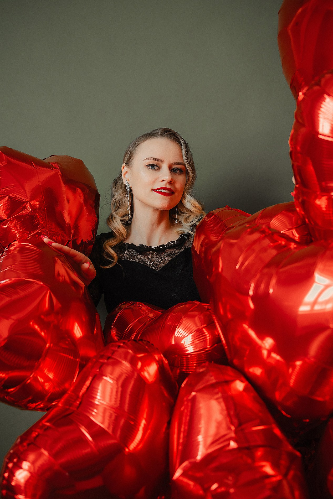 Love story в студии. Фотограф Олеся Жомер