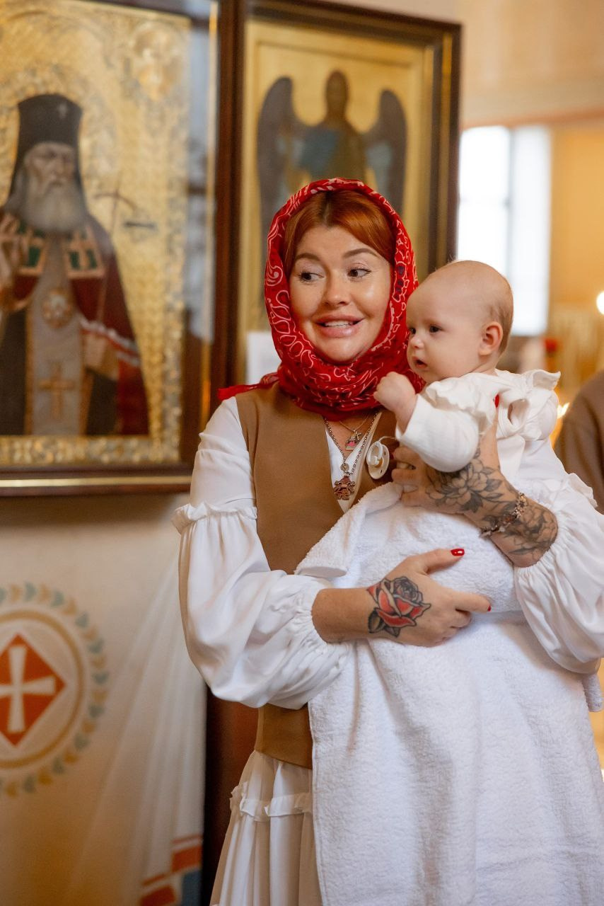 Таинство Крещения. Семейный фотограф в Москве