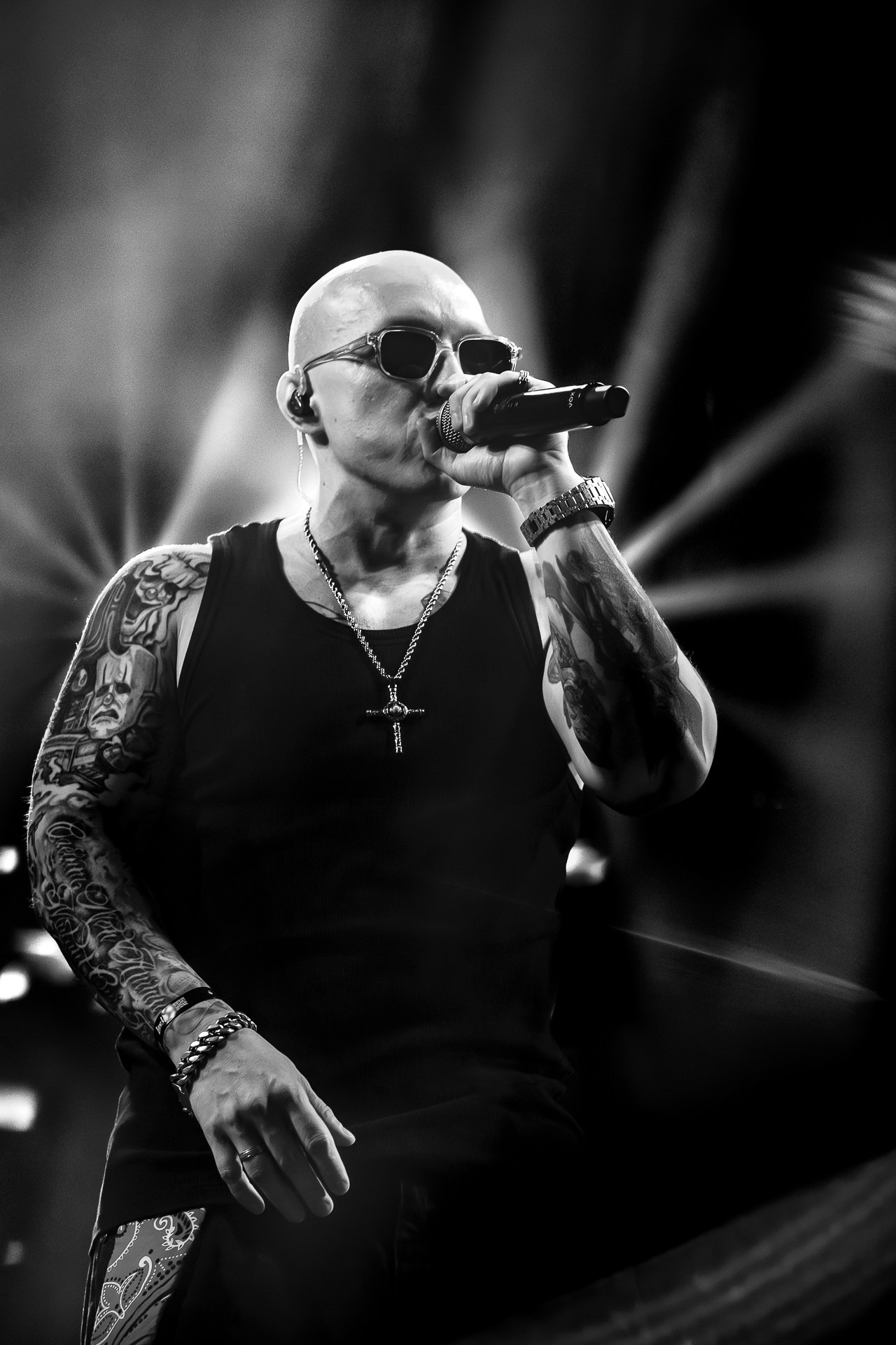 Концерт группы Заточка, 04.07.25, Red Summer, Красный Октябрь. Юрий «Новокаин» Симонов.