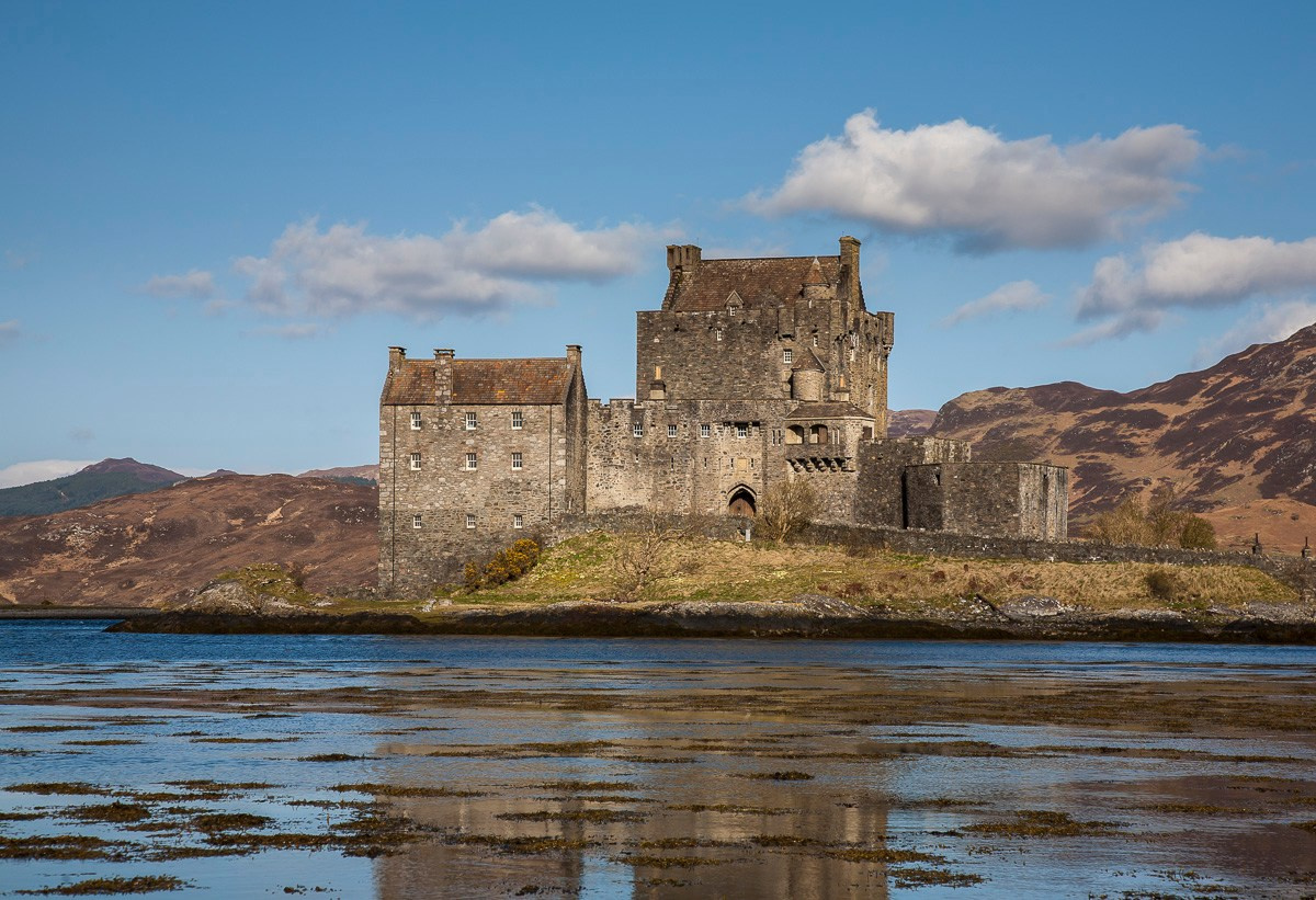 Шотландия, замок Eilean Donan. Фотограф Василий Буланов