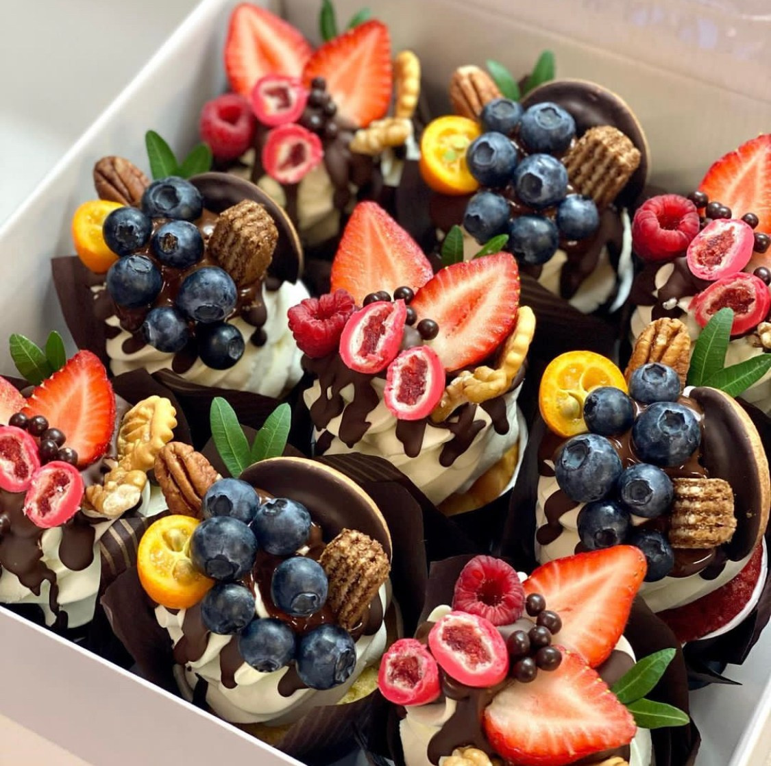 Капкейки стандартные. Katyasugarsugar капкейки, зефир, торты Москва