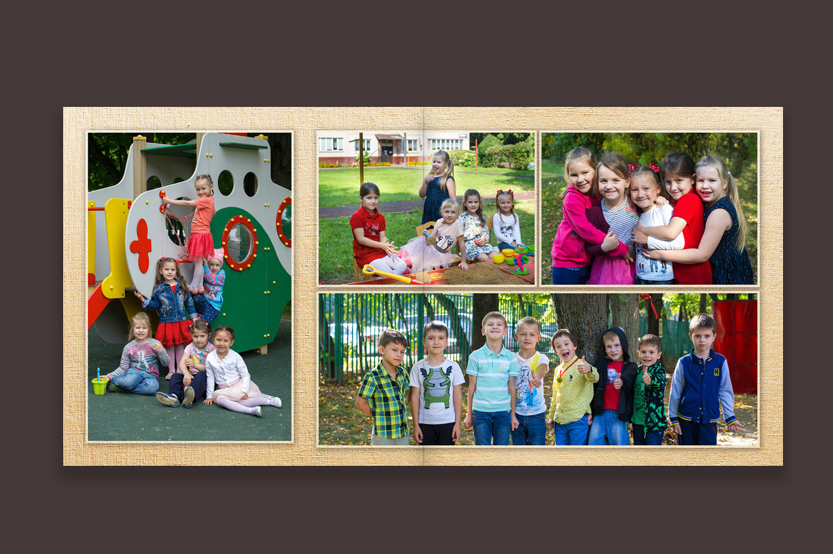 Выпускные альбомы в детский сад с бесплатной оживающей фотографией. Выпускные альбомы. Частные съемки