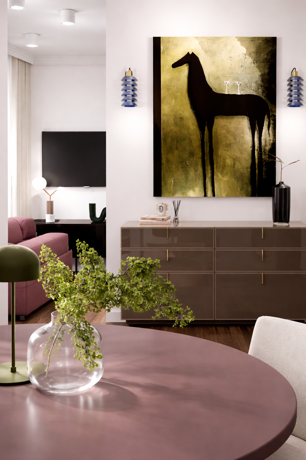 Project mini MIR 41 m². Дизайнер интерьера