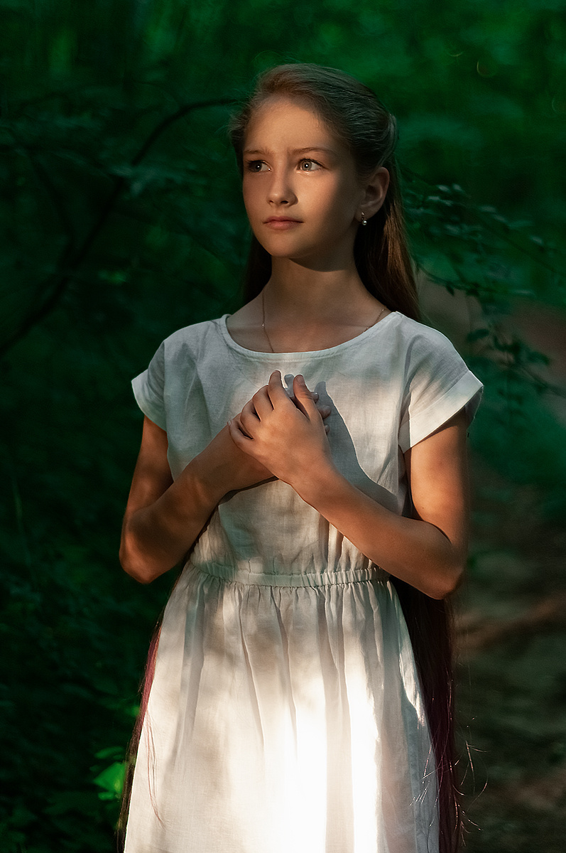 Лесная сессия. Портретный фотограф в Москве Антон Орлов