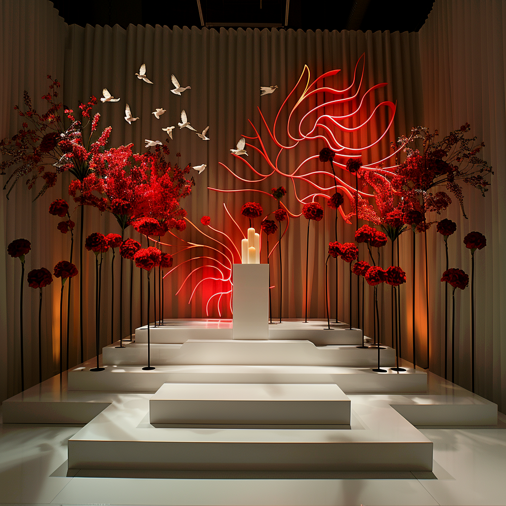 Разработка эскизов декора для тендера для праздника 9 мая. Главная