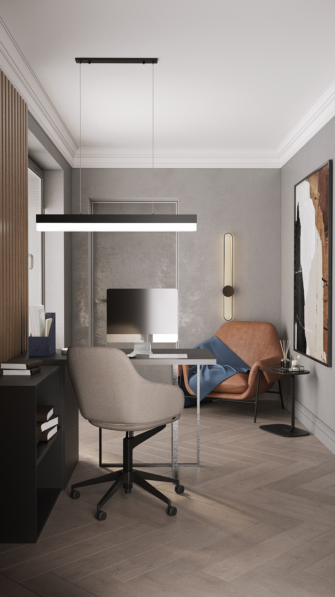 Лесной остров 160 м². БК студия дизайна интерьера