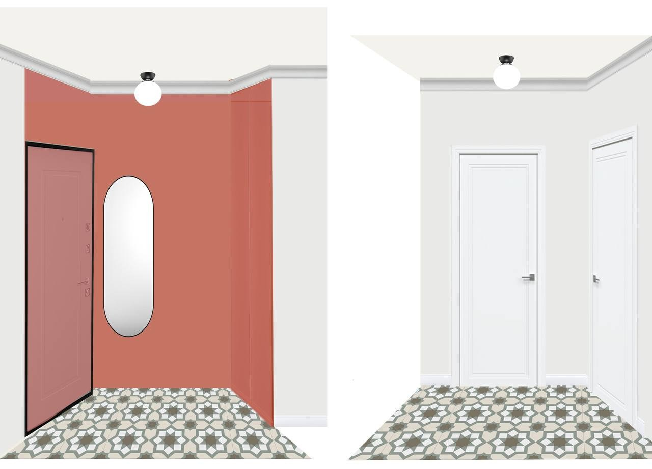 Светлая квартира в панельном доме. Дизайнер интерьера в Москве Ирина Собыленская