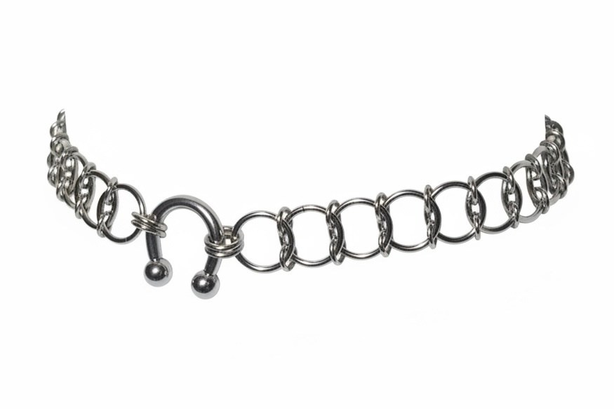 Чокеры из кольчуги. Украшения из кольчуги в Москве Соня Спросонья