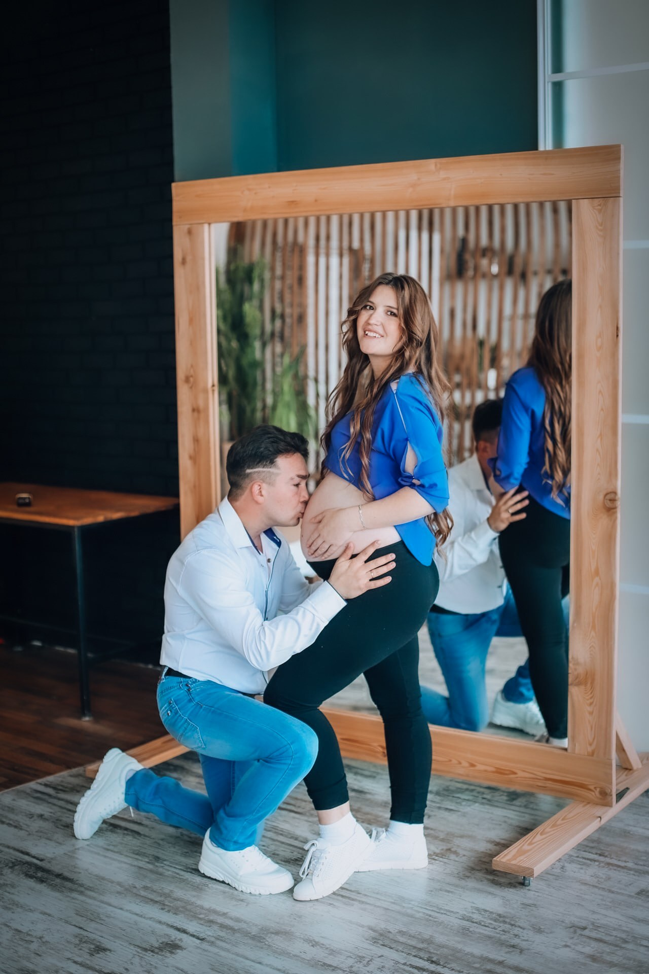 В ожидании чуда… Анастасия. Фотограф беременности и семейных историй Эльвира Акарибе в городе Краснодар!