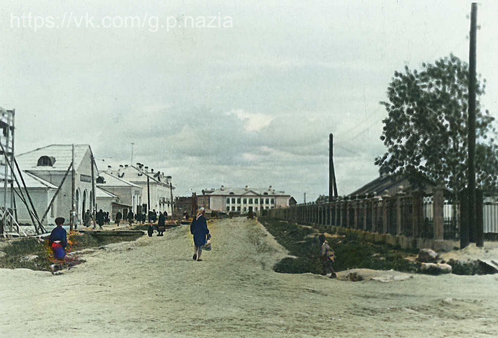 Назия в 1950-х и 1970-х. История Назиевского городского поселения