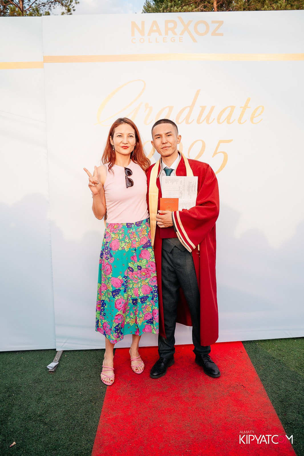 ВРУЧЕНИЕ ДИПЛОМОВ — НАРХОЗ КОЛЛЕДЖ. Part 2. КИПЯТКОМ АЛМАТЫ!