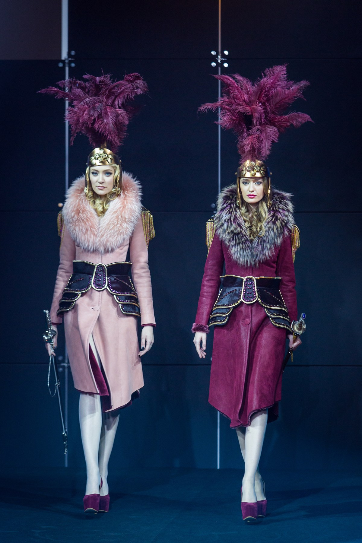 Модный показ LeShow, Москва, 2014. Портретные фотографы в Москве — Анна и Алексей Бородины