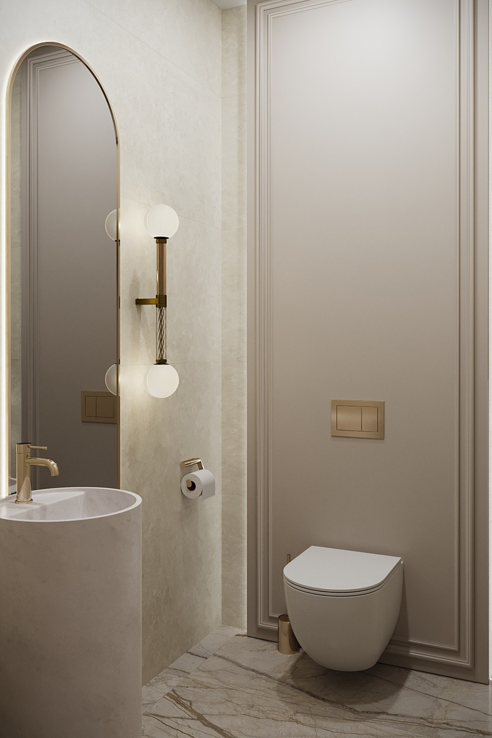 Дом с мансардой 250 м². Студия дизайна