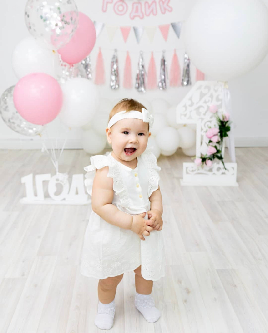 Фотоссесия с Воздушными Шариками. Детская Фотостудия ГОДОВАСИКИ в Санкт-Петербурге фотосесия на годик