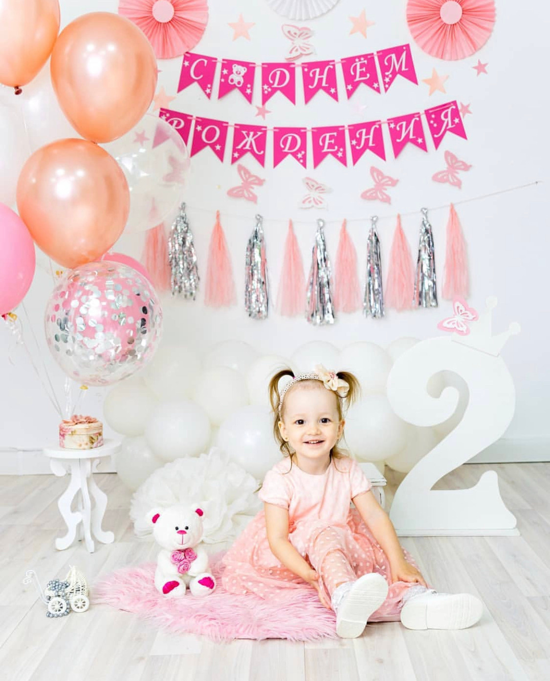 Фотоссесия с Воздушными Шариками. Детская Фотостудия ГОДОВАСИКИ в Санкт-Петербурге фотосесия на годик