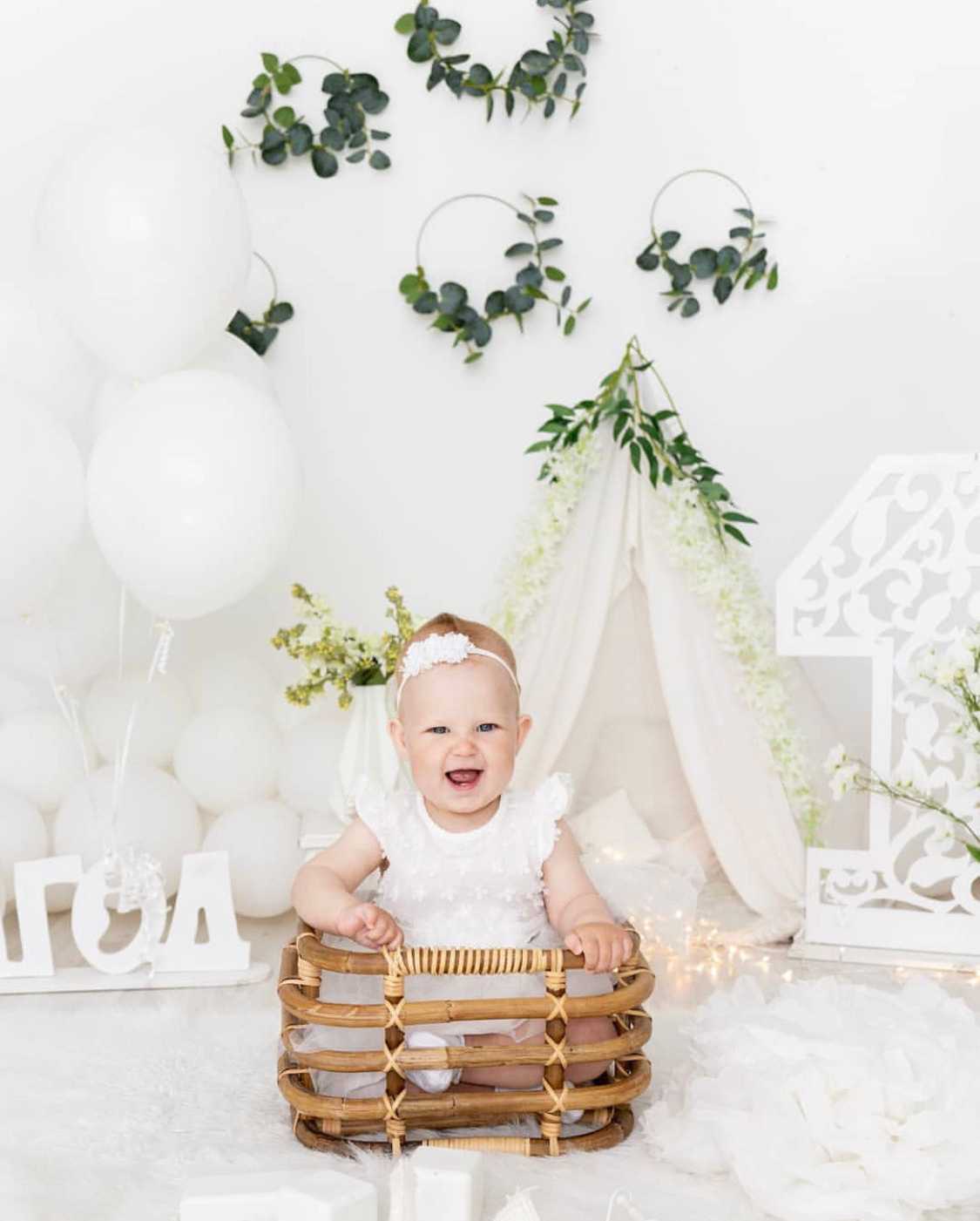 Фотоссесия с Воздушными Шариками. Детская Фотостудия ГОДОВАСИКИ в Санкт-Петербурге фотосесия на годик