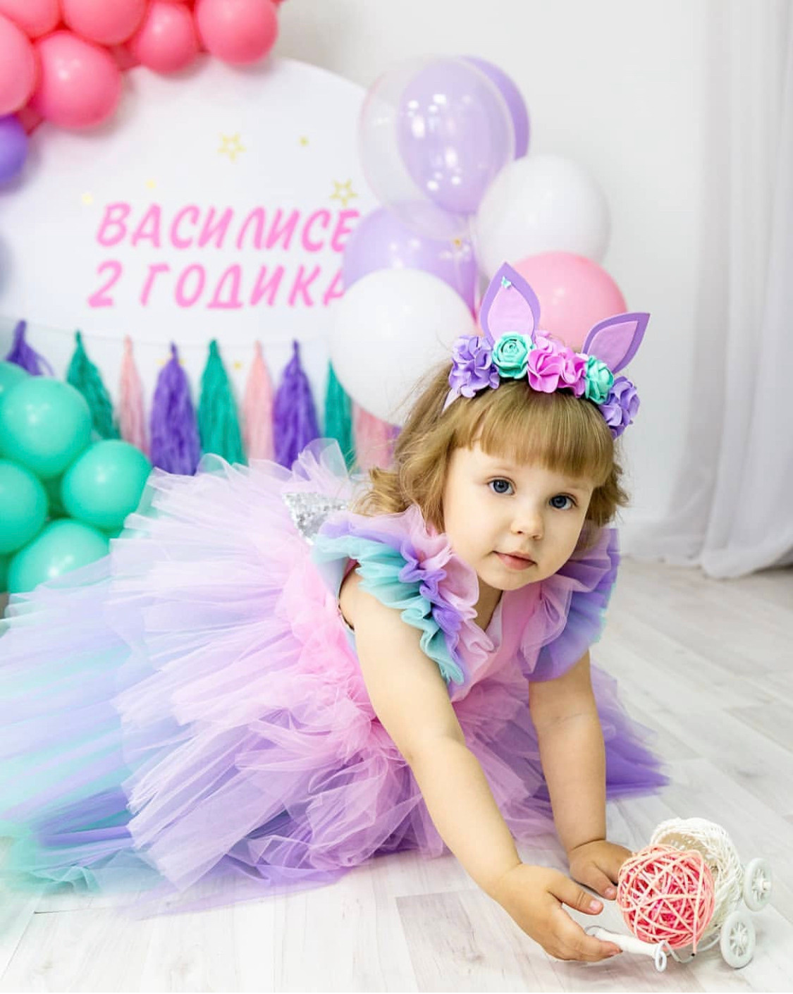 Фотоссесия с Воздушными Шариками. Детская Фотостудия ГОДОВАСИКИ в Санкт-Петербурге фотосесия на годик