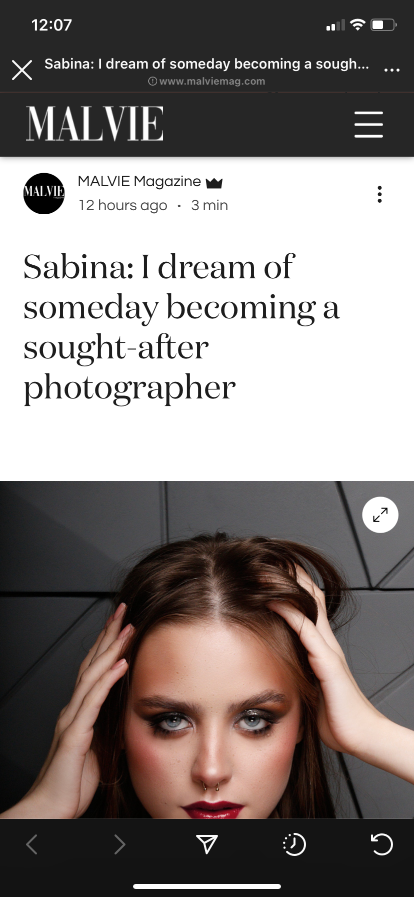 Публикации в журналах. Beauty фотограф в Москве Евгения Сизова