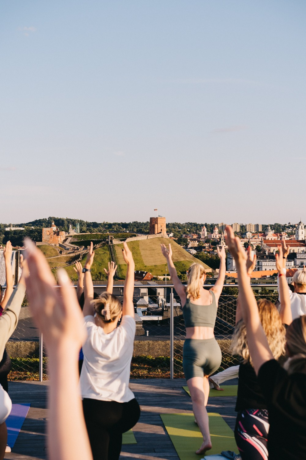 Summer Yoga Rave. Photographer in Vilnius