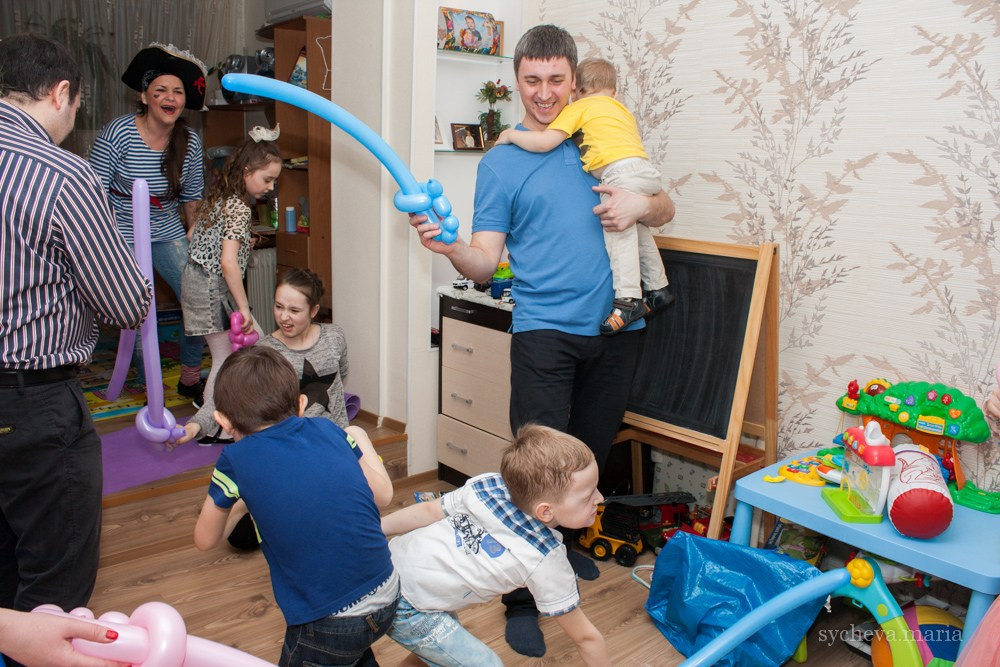 День рождения Алёши дома. Детский и семейный фотограф, фотограф мероприятий Нижний Новгород