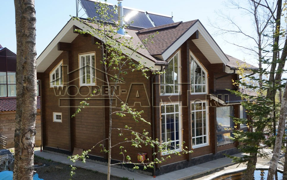 «Сахалин» 178 кв. м. Проекты деревянных домов