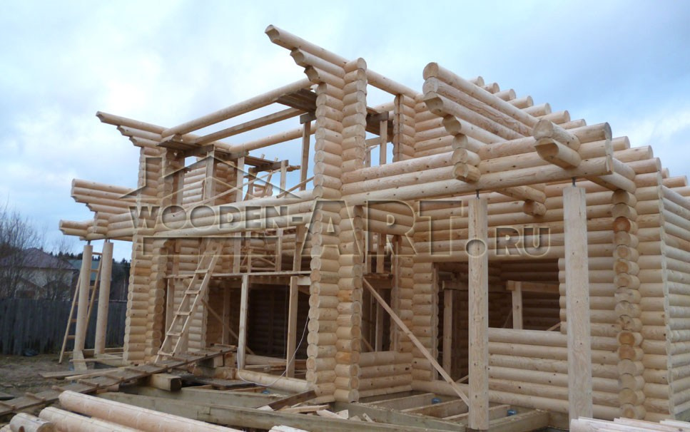 «Парус» 255 кв. м. Проекты деревянных домов