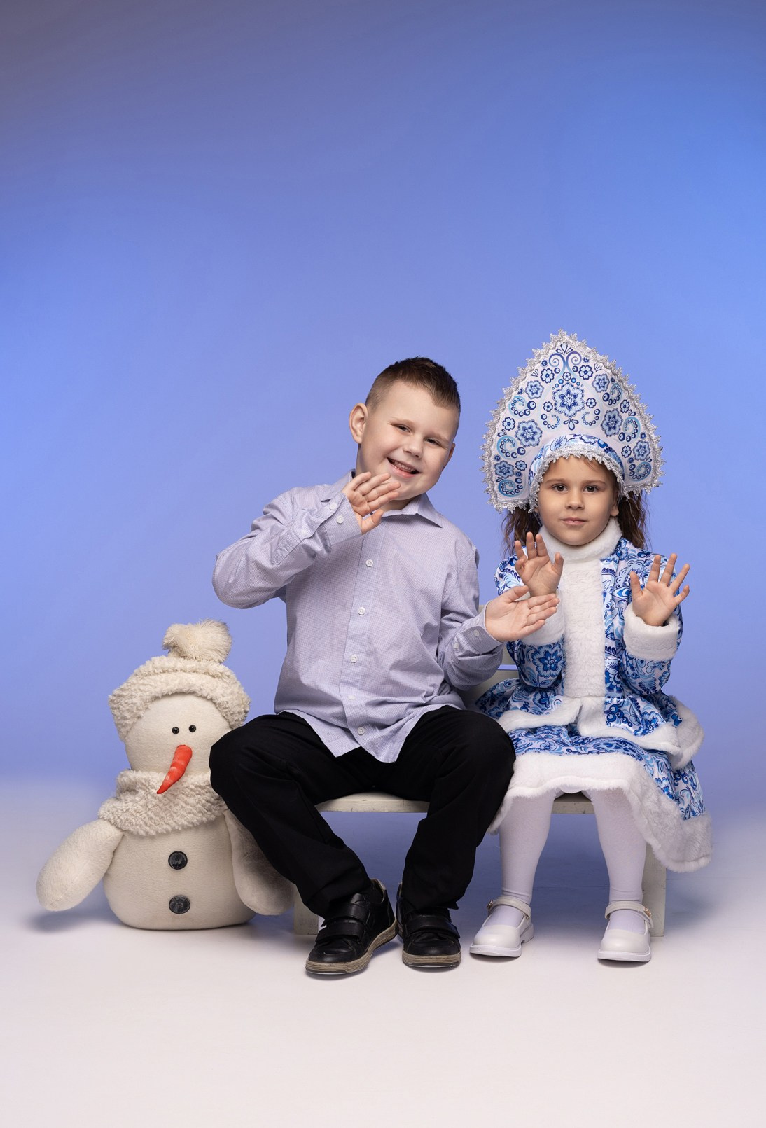 Новогодняя в студии. Семейный фотограф в Дзержинске Наталья Лаэтина