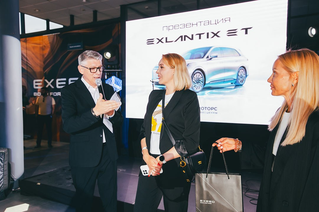 EXEED EXLANTIX ET Презентация в «SOKOL MOTORS»