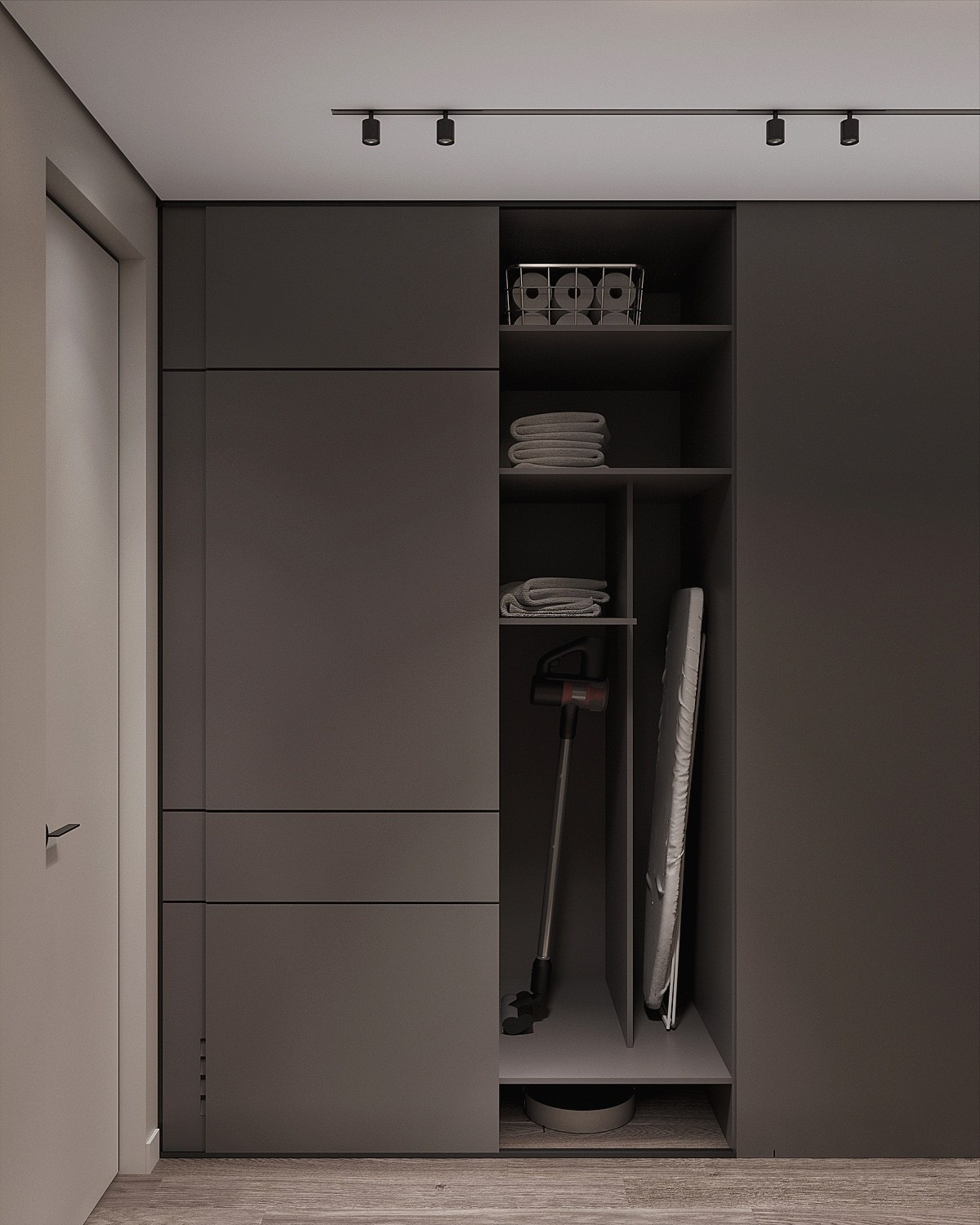 Ул. Милашенкова 55 кв. м. Kod Interiors | Дизайнер интерьеров Кораблина Кристина