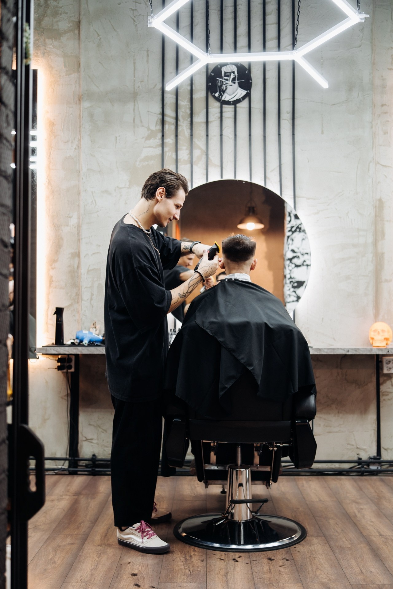 Барбершоп. Репортажный фотограф Санкт-Петербург