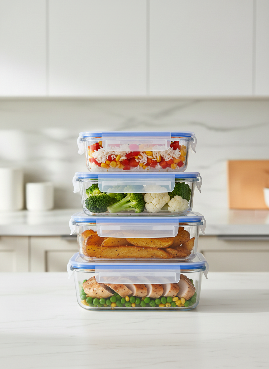 Контент для кухонных контейнеров. Предметная фото и видеосъемка в Краснодаре | Профессиональные продающие фото