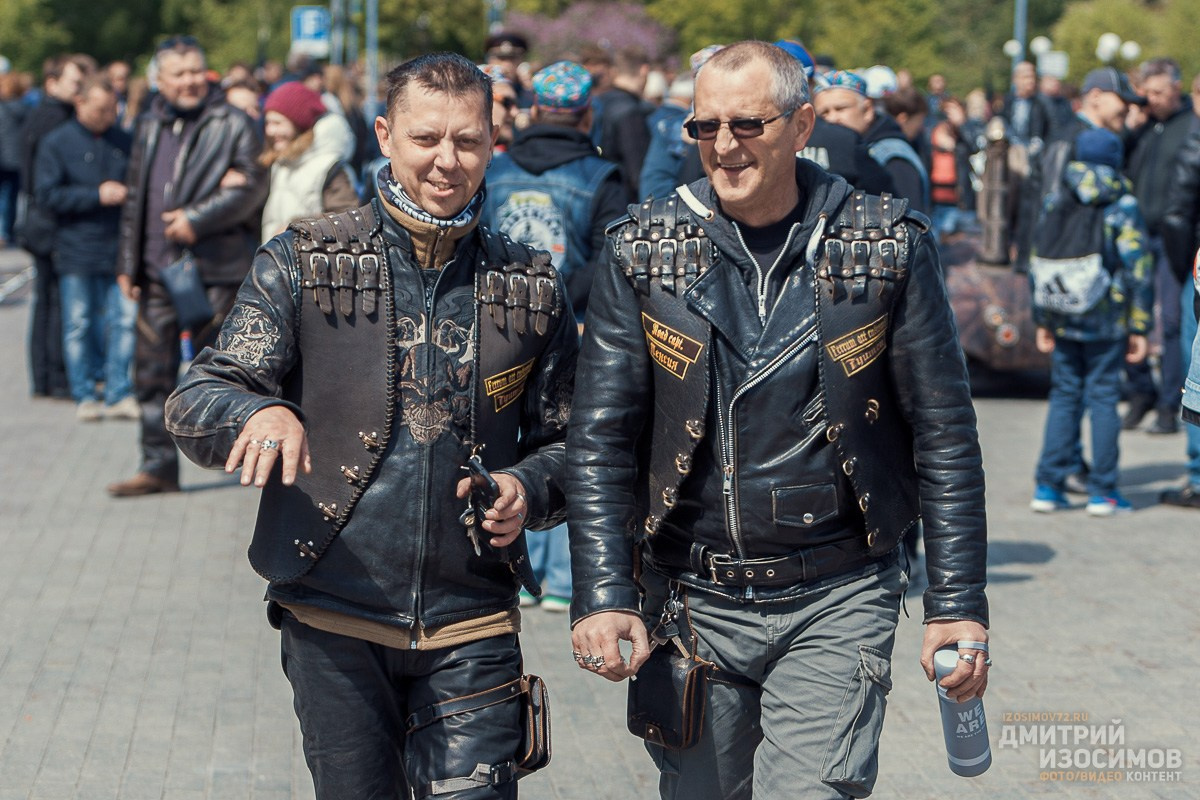 Слёт байкеров