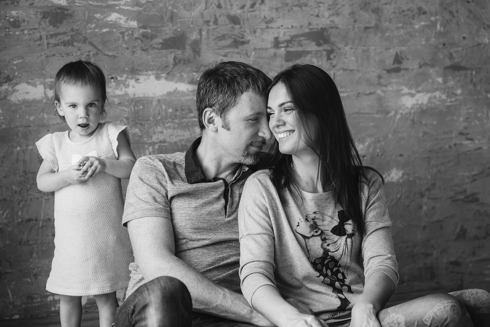 Семейная в студии. Семейный, портретный и свадебный фотограф в Санкт-Петербурге и Москве