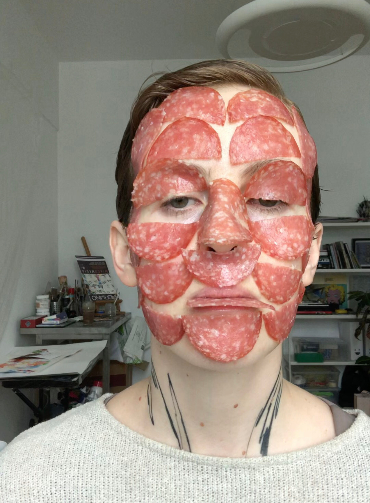 Face Fetish. Современная художница Диана Рогаткина