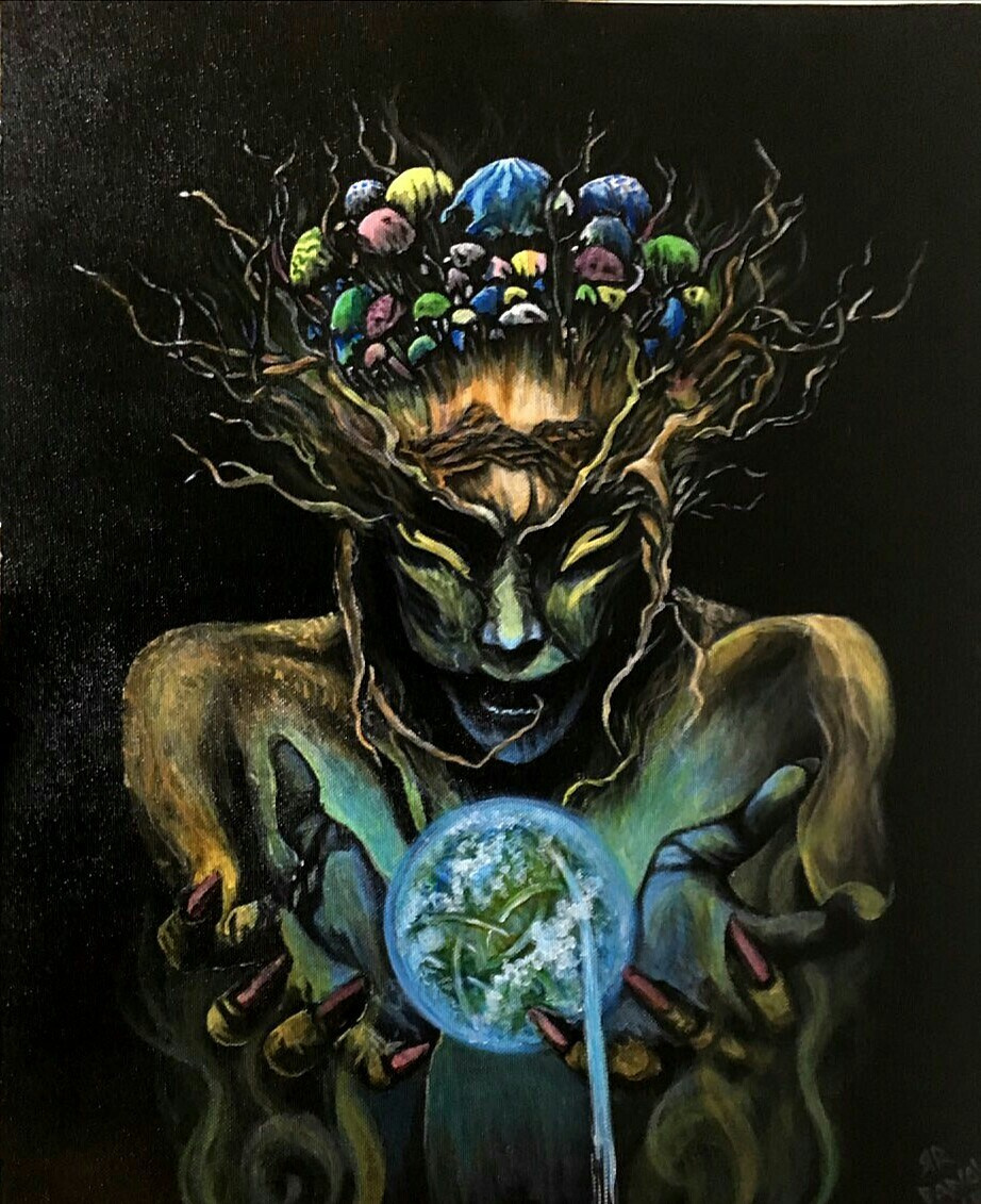 Роспись стен. Яр Панов Арт.Картины, татуировки, роспись стен и одежды в Москве