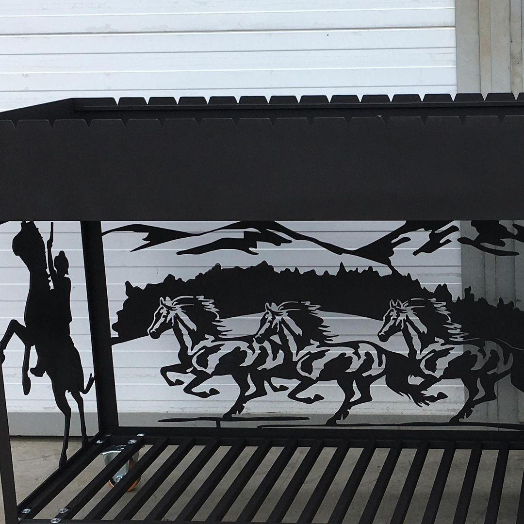 Мангалы с печью под казан. Купить / заказать мангал для дома в Краснодаре от производителя «Мангал Мастер»