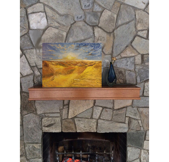 Картина «Золото пустыни». Яркие картины на заказ Александры Корчагиной