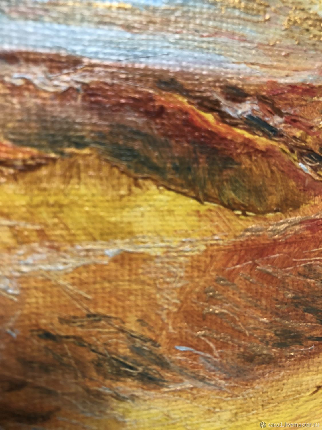 интерьерная живопись, желтая картина