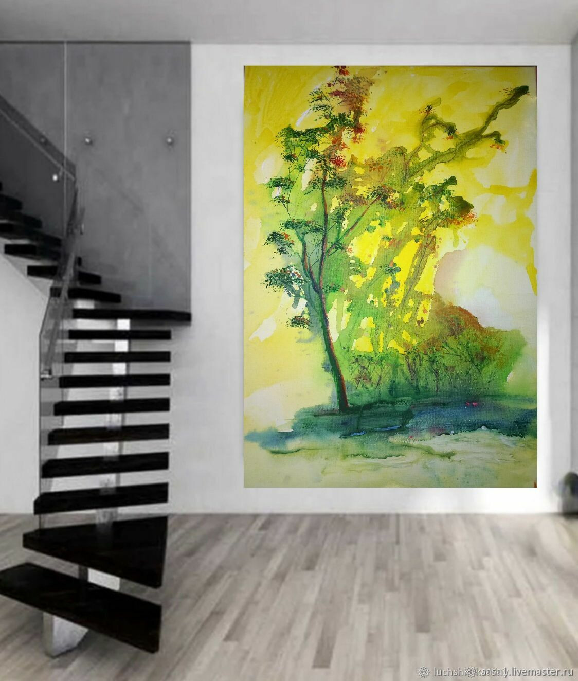 картина абстракция пейзаж лес, картина рассвет абстракция, картина маслом на холсте, пейзаж лес и деревья озеро, пейзаж небо, солнце, картина в подарок, картина супер, картина авторская, картина в единственном экземпляре, картина модных художников, современные картины, картины галеристов, галерея живописи, картины александры корчагиной, живопись, 