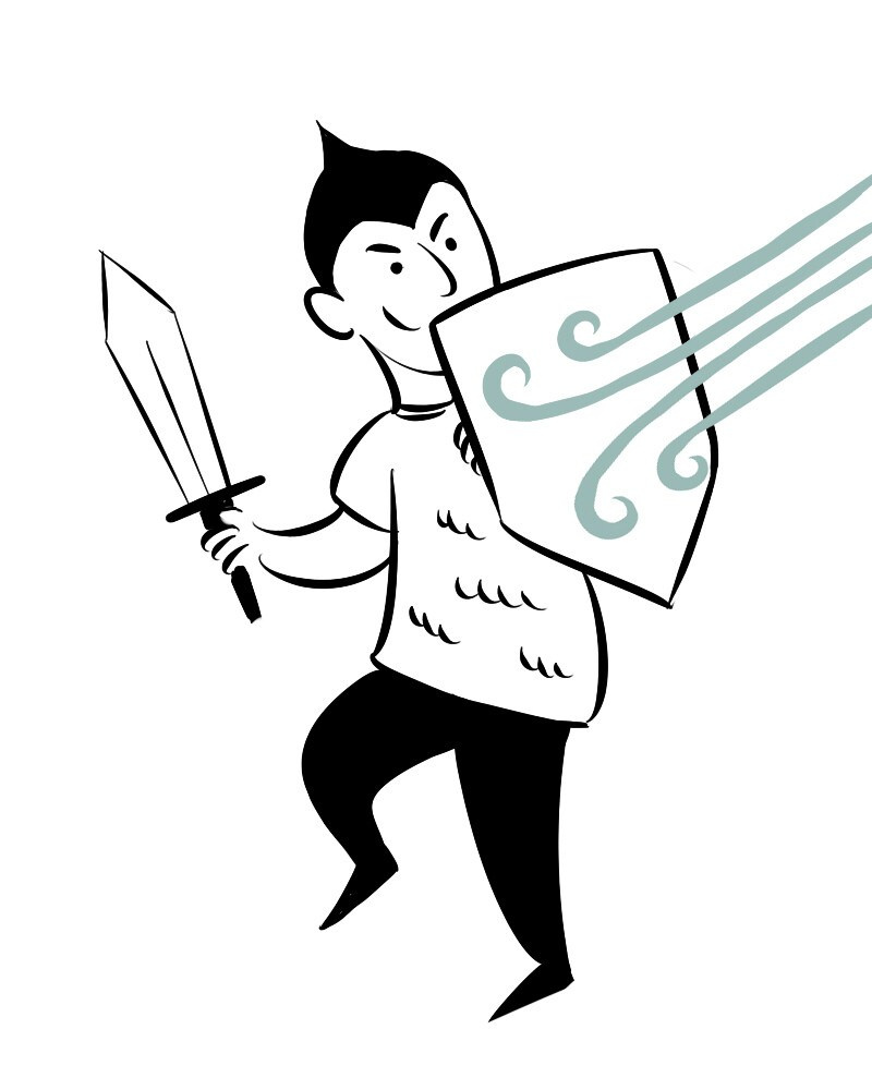 Корпоративные иллюстрации (серия). Мира (жы!) и Наваждения