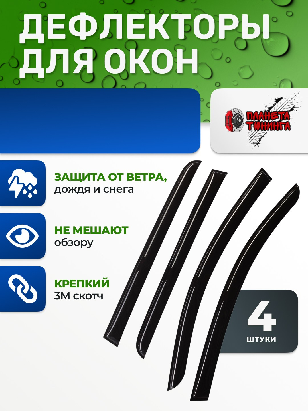 Инфографика для маркетплейсов: дефлекторы для автомобиля. Маркетолог в Москве, специалист по коммуникациям и рекламе Аня Смоляга