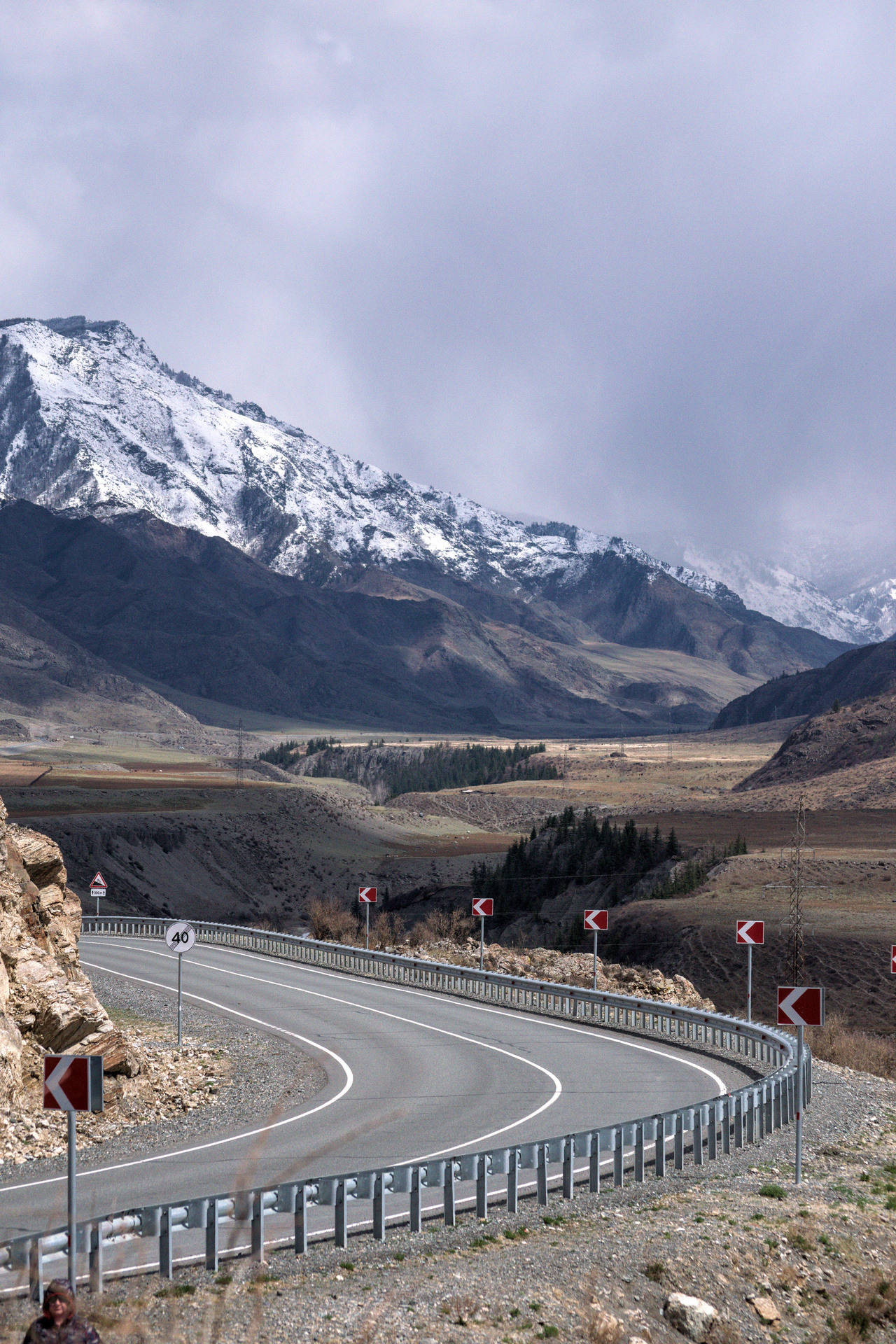 Чуйский тракт дорога по Алтаю