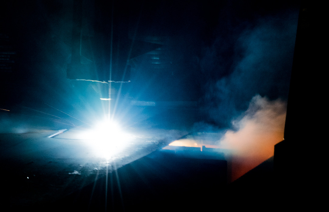 Фото производства, завода. лазерная резка  Индастриал. Новосибирск